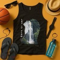 Let It Flow Waterfall Art Tank Top thumb 4