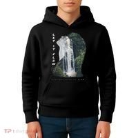Let It Flow Waterfall Art Kids Hoodie thumb 4