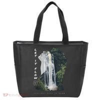 Let It Flow Waterfall Art Tote Bag thumb 0