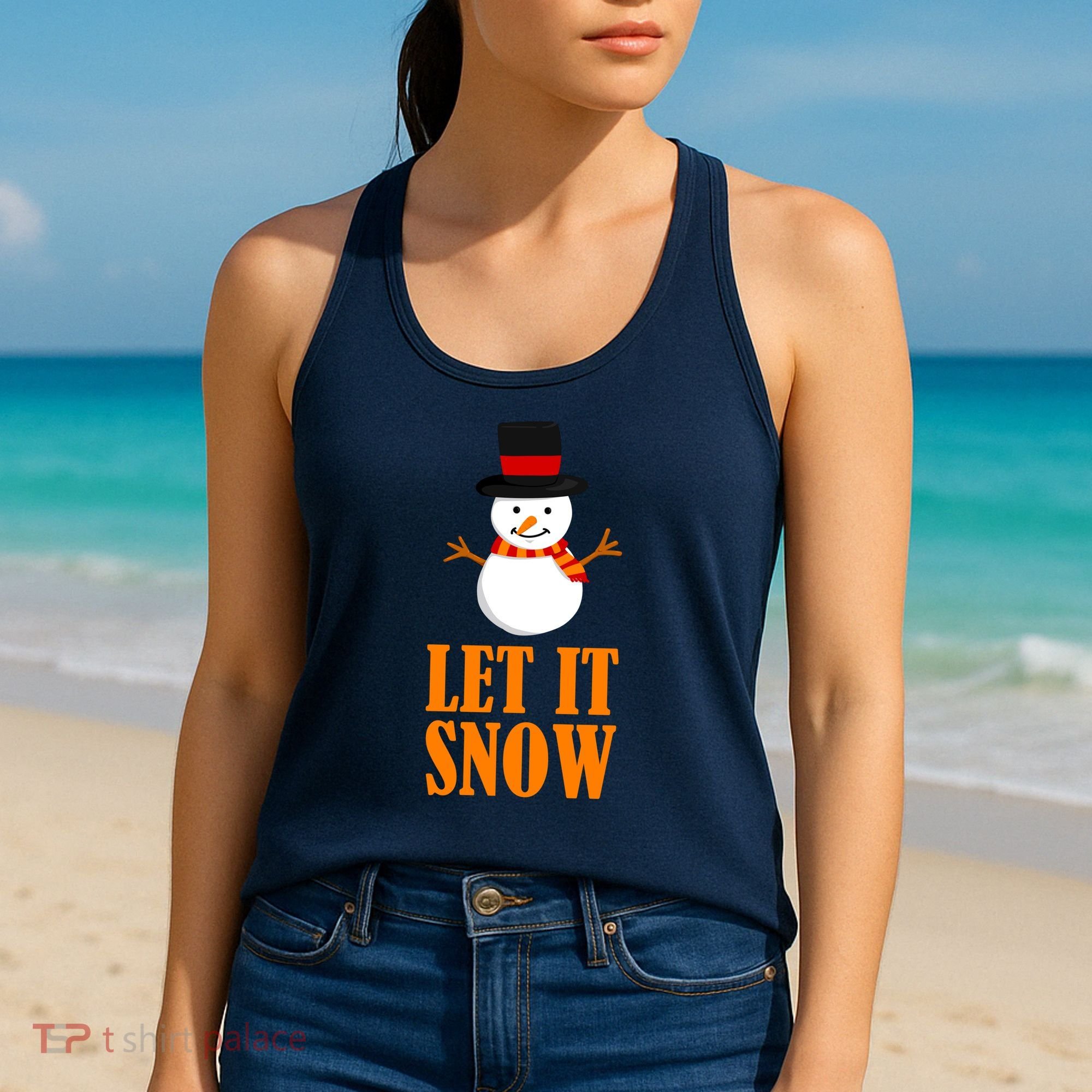 Let It Snow Women's Tank Top