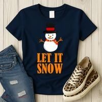 Let It Snow Women's T-Shirt thumb 3