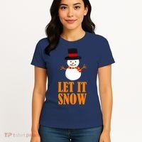 Let It Snow Women's T-Shirt thumb 4