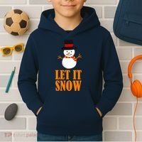 Let It Snow Kids Hoodie thumb 2