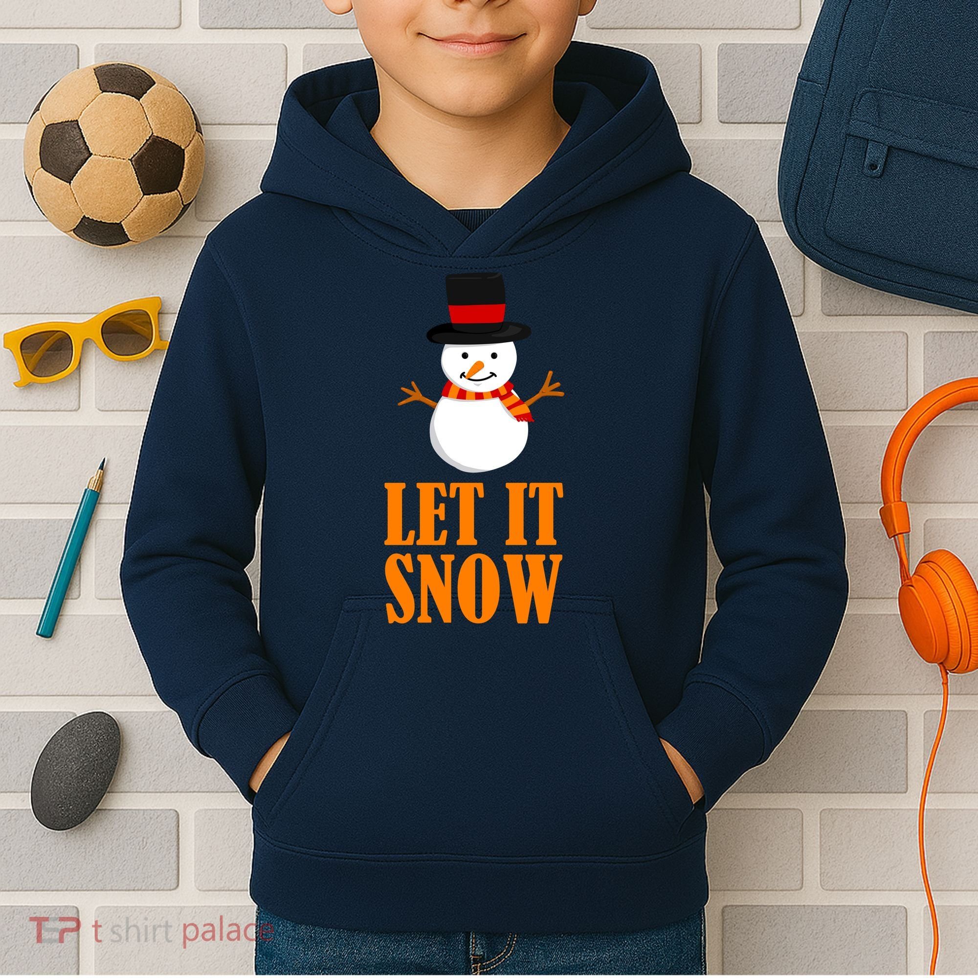 Let It Snow Kids Hoodie