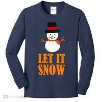 Let It Snow Kids Long Sleeve Shirt thumb 0