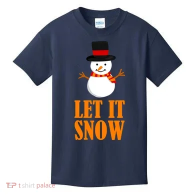 Let It Snow Kids T-Shirt