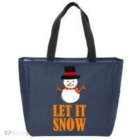Let It Snow Tote Bag thumb 0