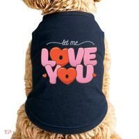 Let Me Love You Doggie Tank thumb 0