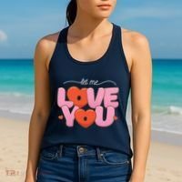 Let Me Love You Women's Tank Top thumb 2