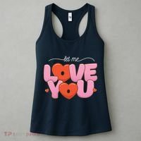 Let Me Love You Women's Tank Top thumb 3