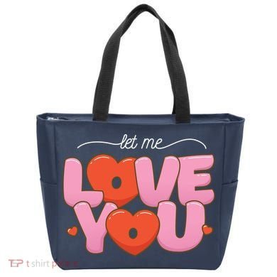 Let Me Love You Tote Bag