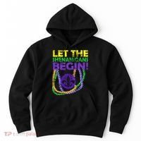 Let Shenanigans Begins Mardi Gras Hoodie thumb 0