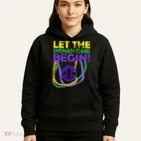 Let Shenanigans Begins Mardi Gras Hoodie thumb 5