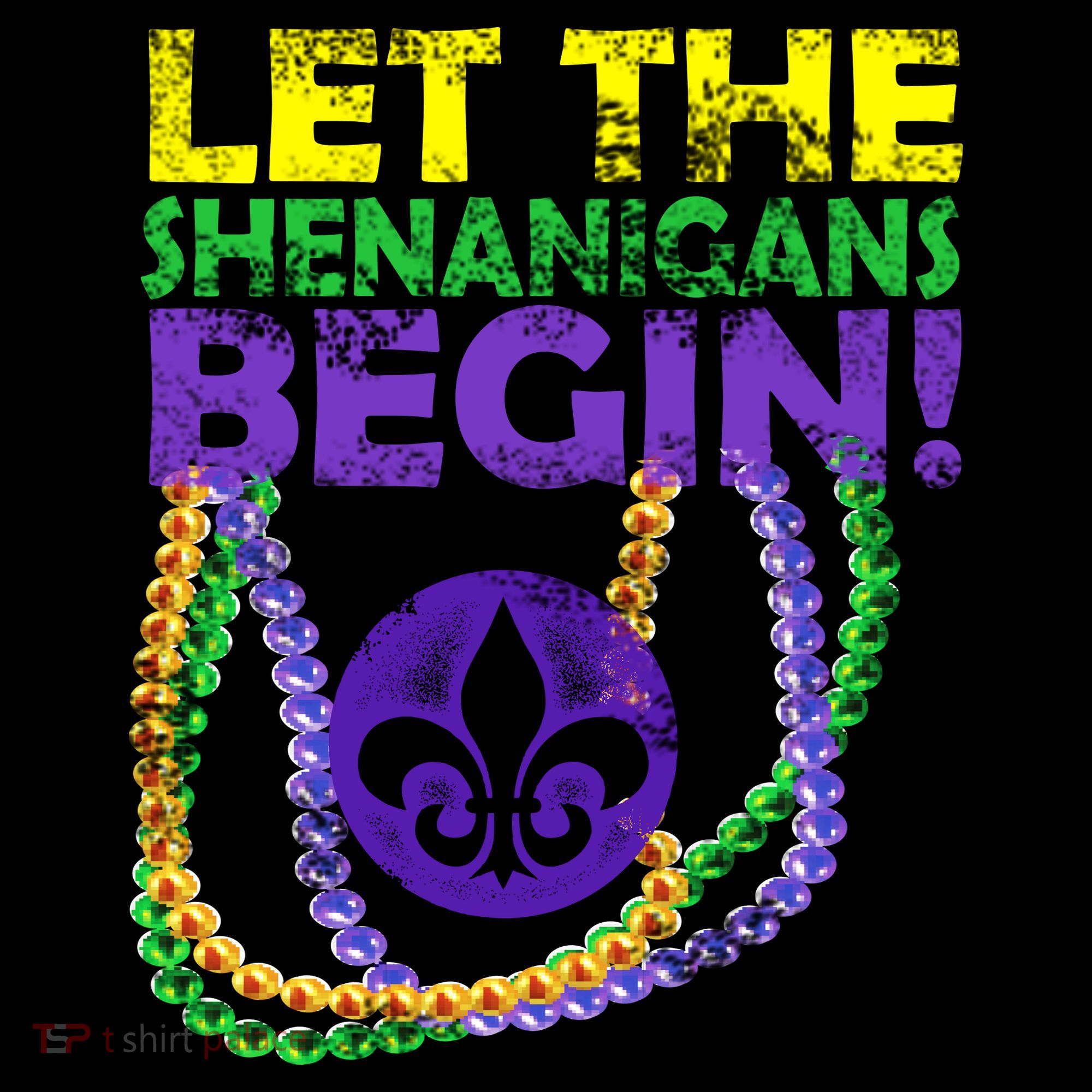 Let Shenanigans Begins Mardi Gras Hoodie