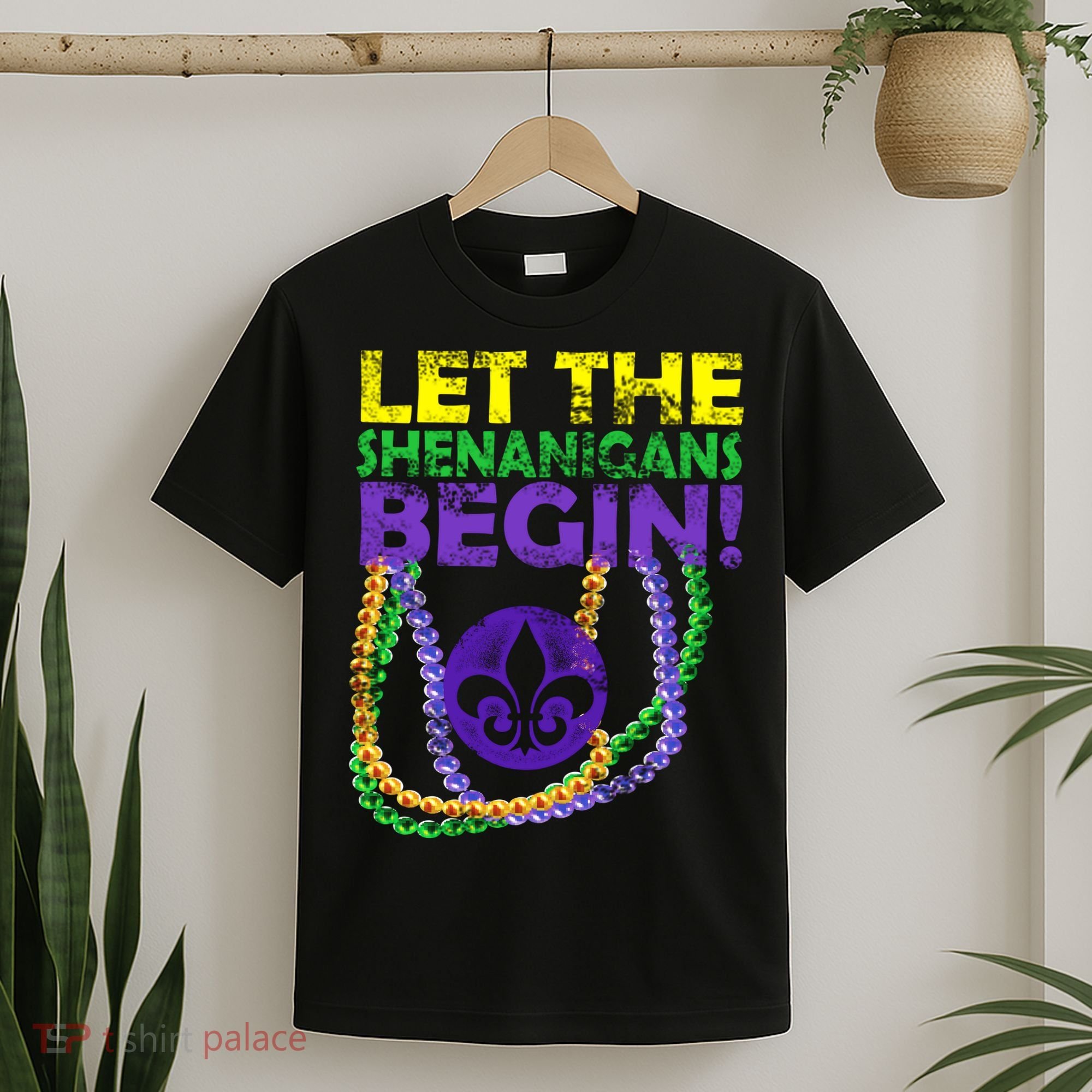 Let Shenanigans Begins Mardi Gras T-Shirt