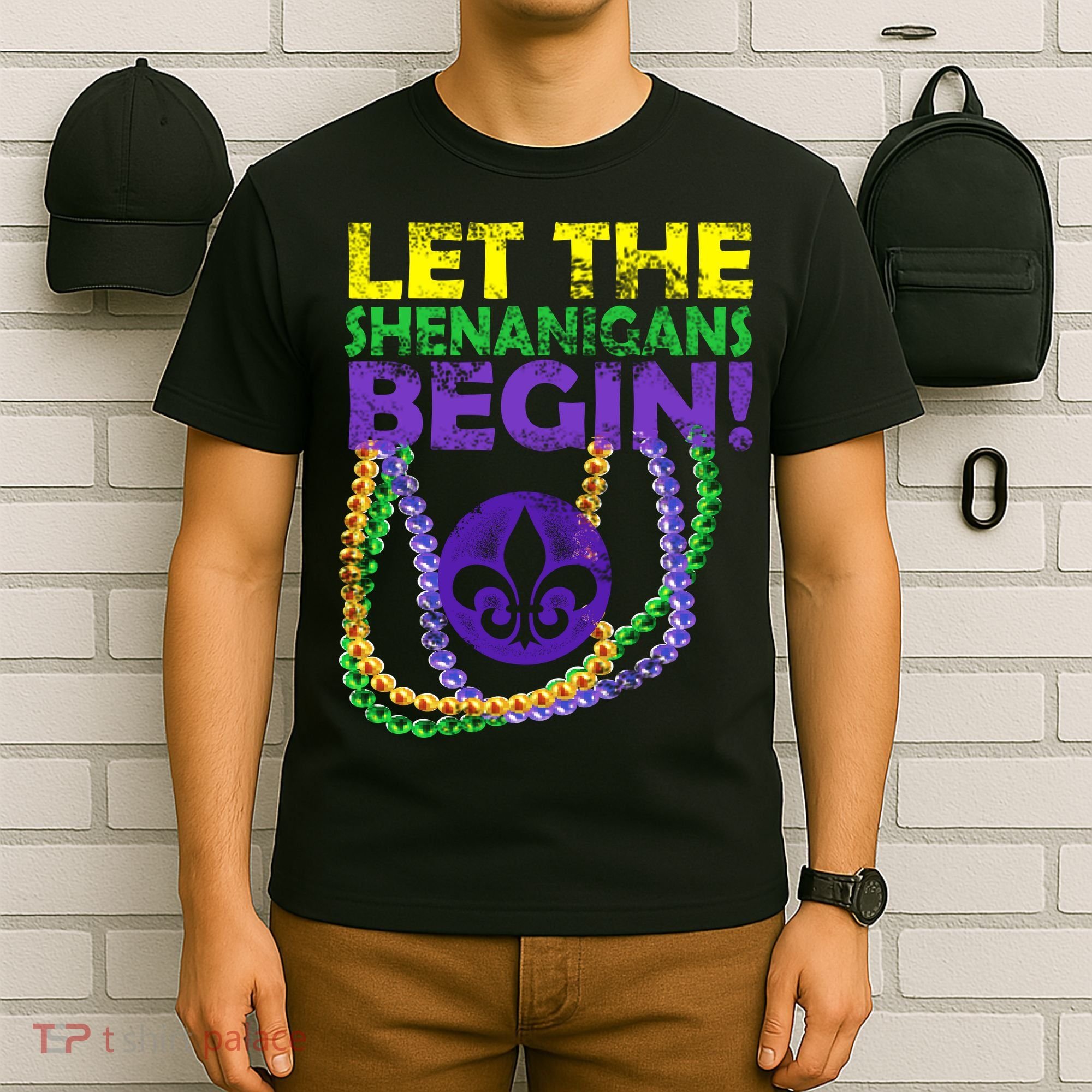 Let Shenanigans Begins Mardi Gras T-Shirt