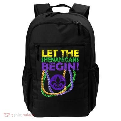 Let Shenanigans Begins Mardi Gras Backpack