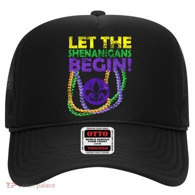 Let Shenanigans Begins Mardi Gras Hat