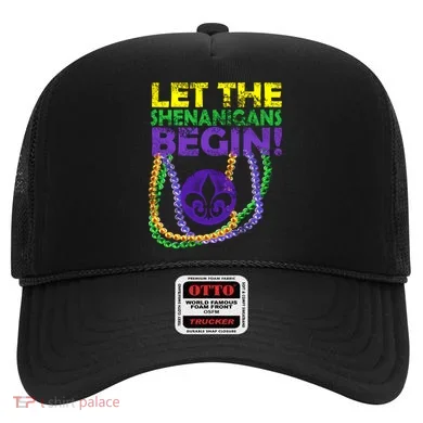Let Shenanigans Begins Mardi Gras Hat