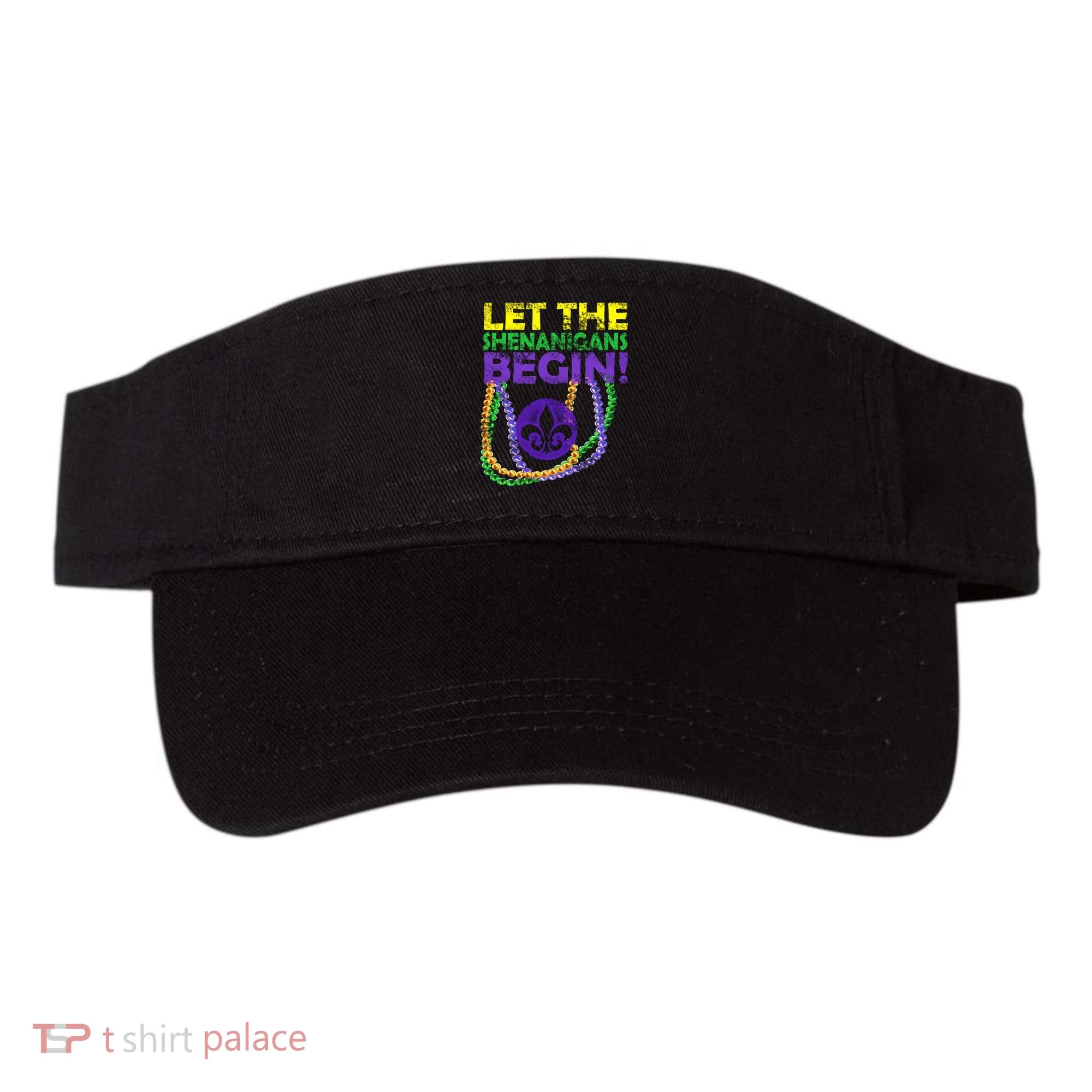 Let Shenanigans Begins Mardi Gras Visor