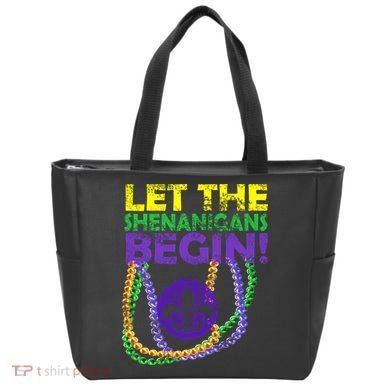 Let Shenanigans Begins Mardi Gras Tote Bag