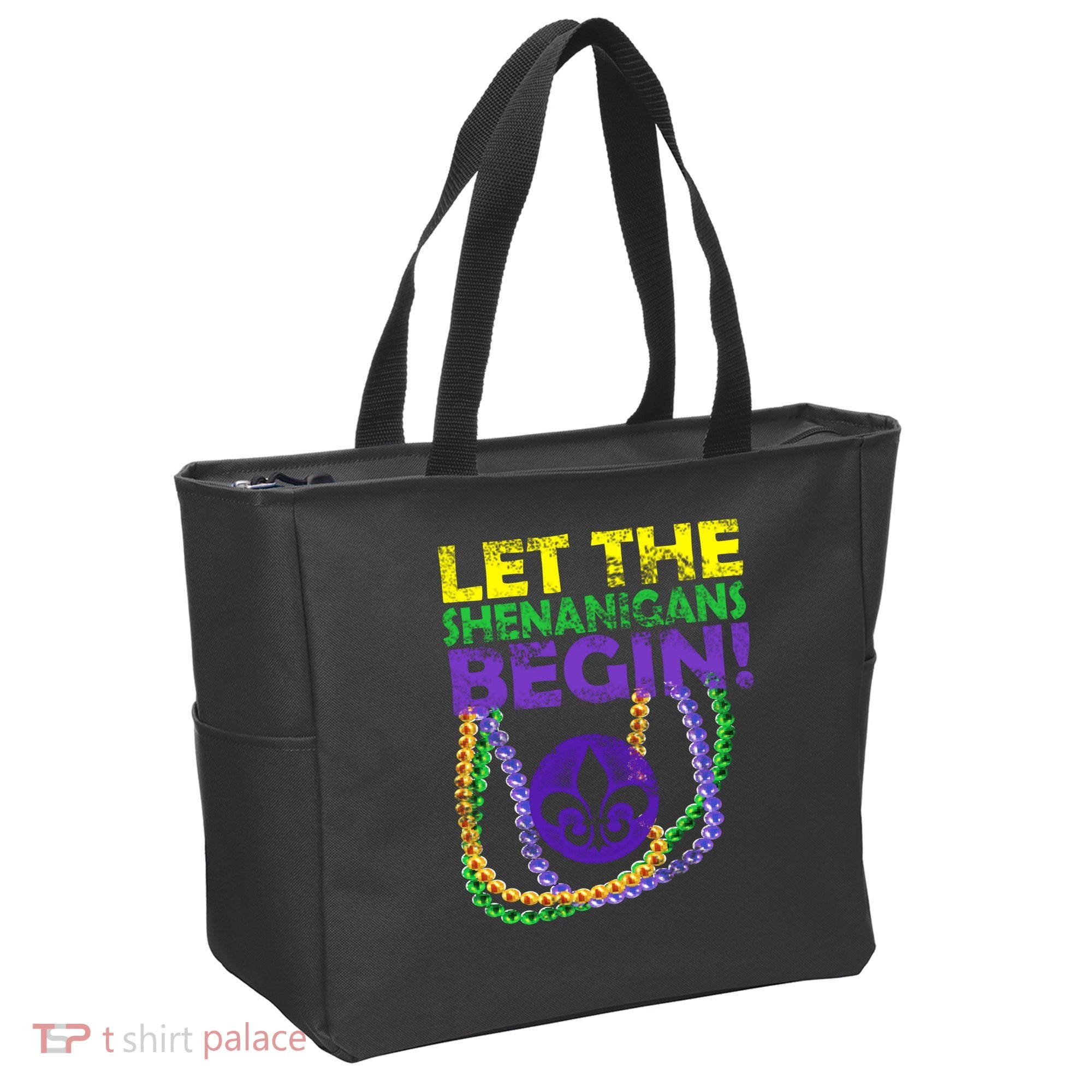 Let Shenanigans Begins Mardi Gras Tote Bag