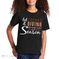 Let Thanks & Giving Be More Than Just Season Kids T-Shirt thumb 2