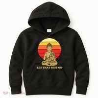 Let That Shit Go Buddha Kids Hoodie thumb 0
