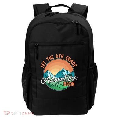 Let The 6th Grade Adventure Begin Backpack
