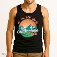 Let The 6th Grade Adventure Begin Tank Top thumb 3