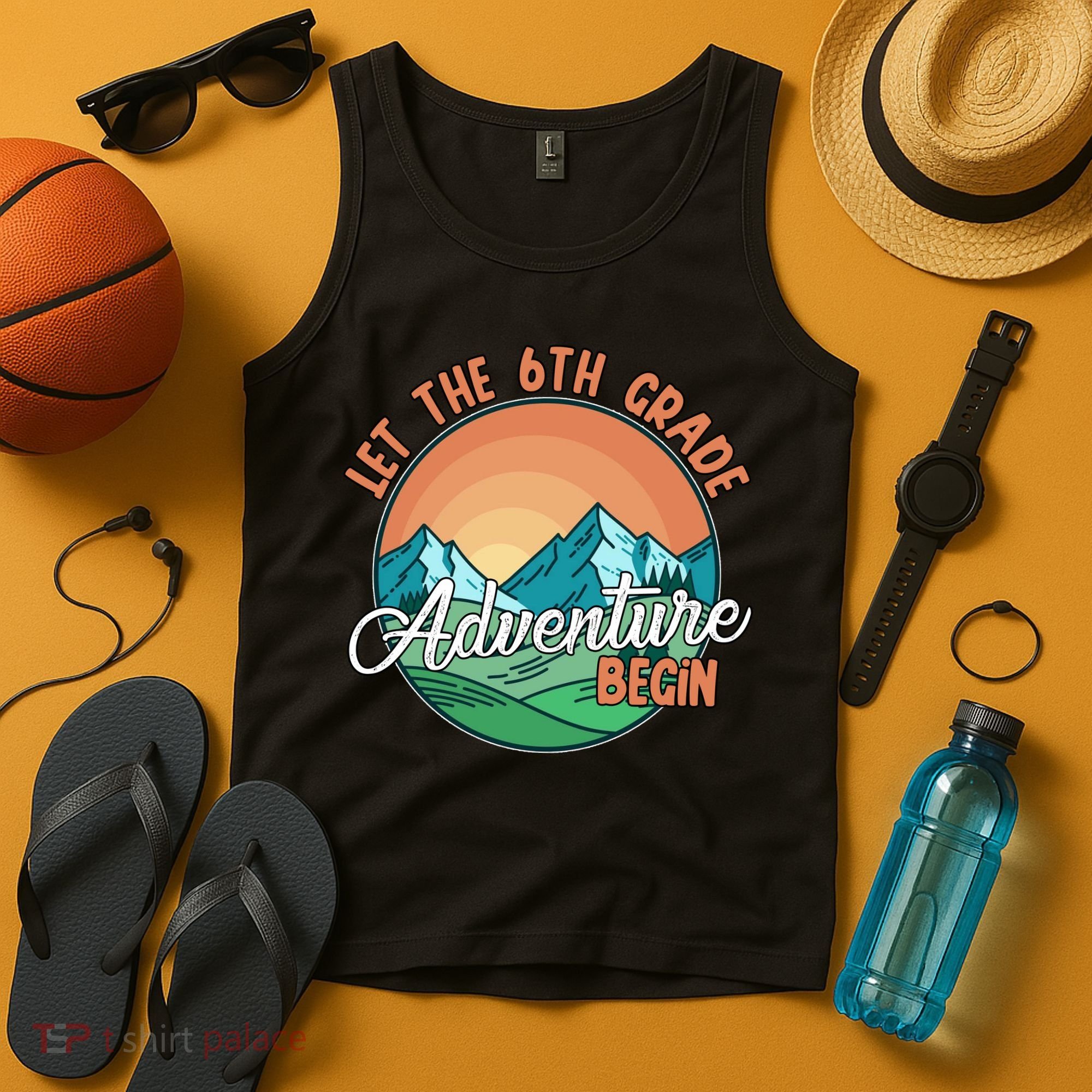 Let The 6th Grade Adventure Begin Tank Top