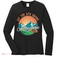 Let The 6th Grade Adventure Begin Women's Long Sleeve Shirt thumb 0