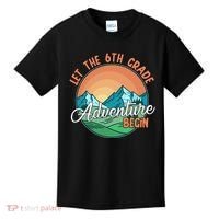 Let The 6th Grade Adventure Begin Kids T-Shirt thumb 0