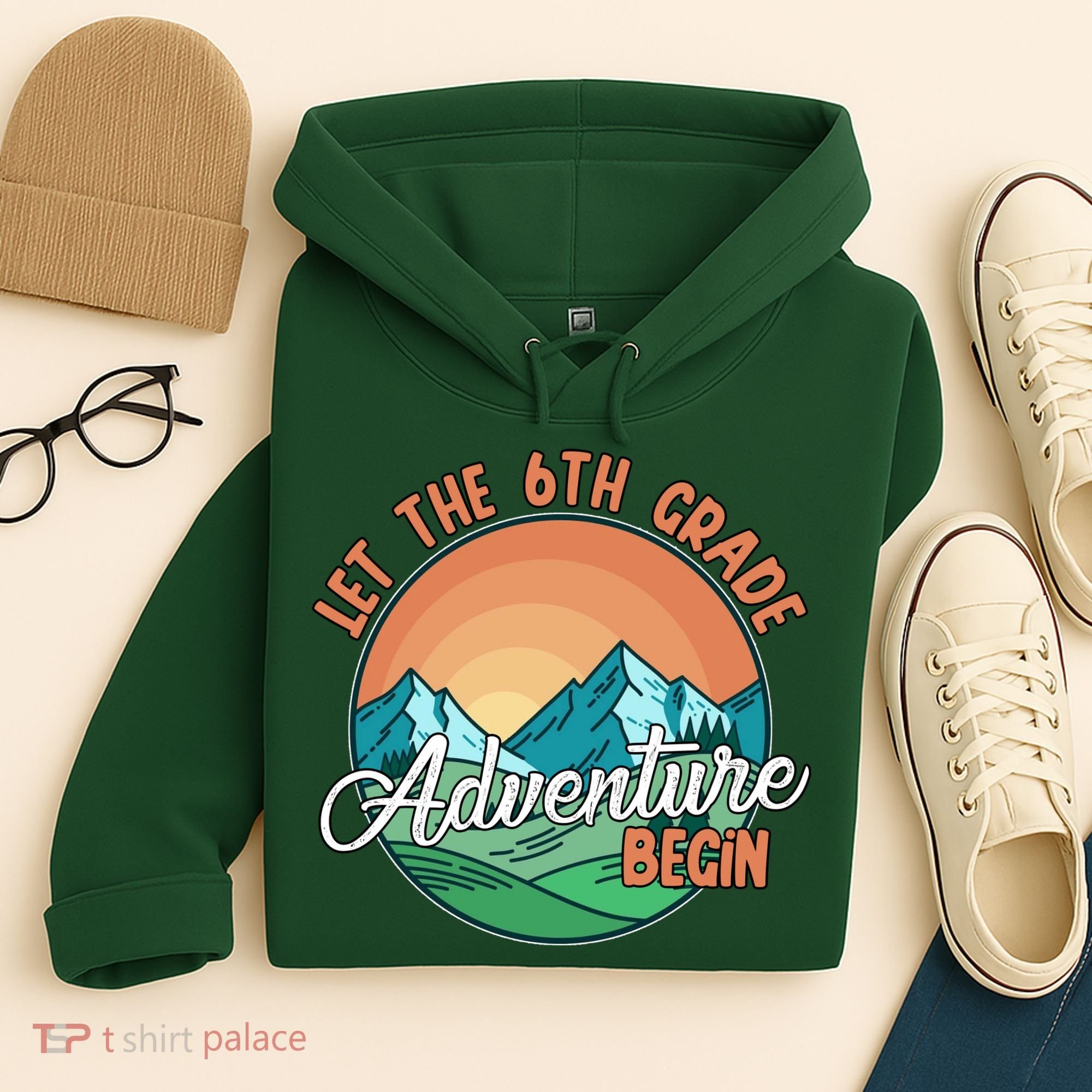 Let The 6th Grade Adventure Begin Hoodie