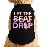 Let The Beat Drop Doggie Tank thumb 0
