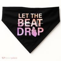 Let The Beat Drop USA-Made Doggie Bandana thumb 0