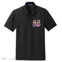 Let The Beat Drop Dry Zone Grid Polo thumb 0