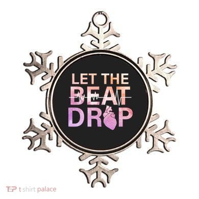Let The Beat Drop Ornament