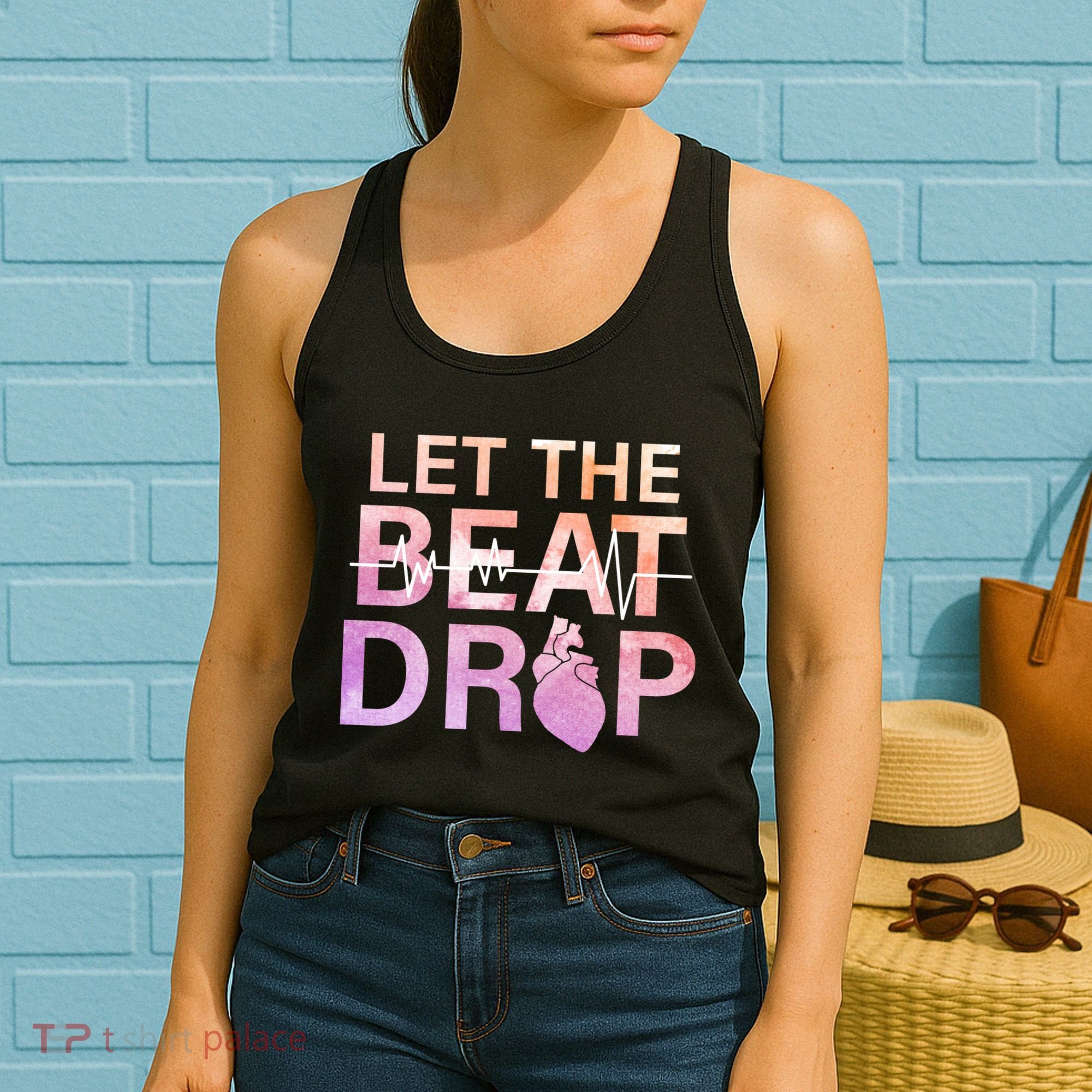 Let The Beat Drop Women's Tank Top