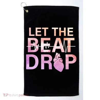 Let The Beat Drop Golf Towel