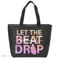 Let The Beat Drop Tote Bag thumb 0