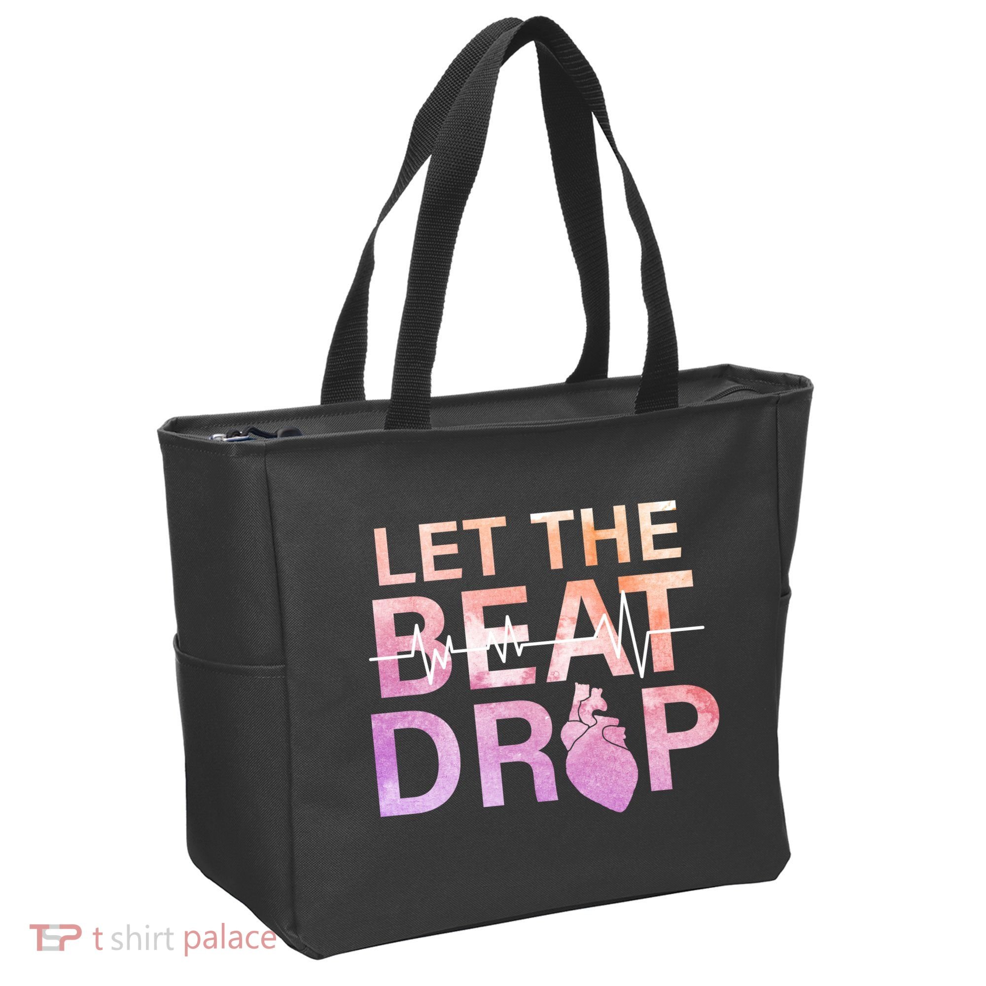 Let The Beat Drop Tote Bag