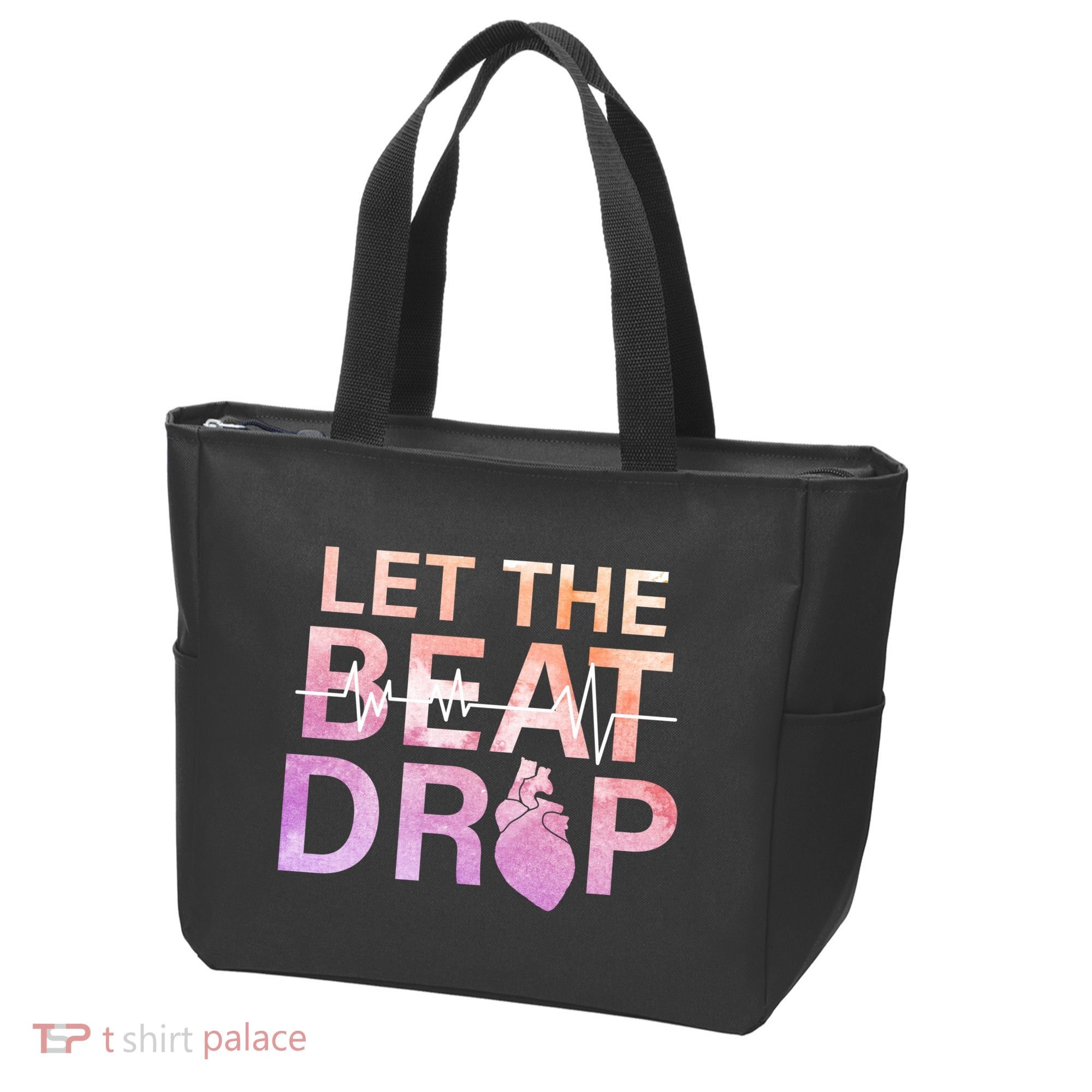 Let The Beat Drop Tote Bag
