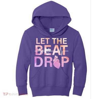 Let The Beat Drop Kids Hoodie