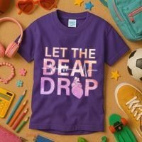 Let The Beat Drop Kids T-Shirt thumb 3