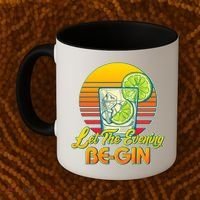 Let The Evening Be-GIN Coffee Mug thumb 2