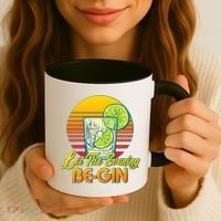 Let The Evening Be-GIN Coffee Mug thumb 3