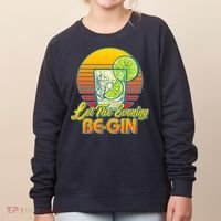 Let The Evening Be-GIN Women's Sweatshirt thumb 0
