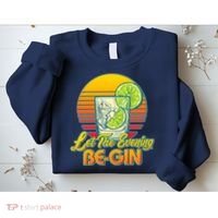 Let The Evening Be-GIN Sweatshirt thumb 2