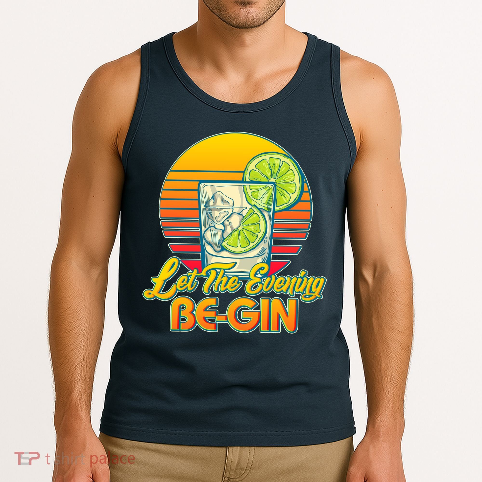 Let The Evening Be-GIN Tank Top